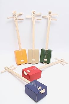 Amazon | かみのしゃみせんSHABO Aセット (レッド) | 三味線